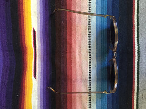 Rose Tint 1970s Womens Eyeglasses - Square Lenses - Rainbow Lucite - Retro 70s Frames - Vintage Glasses Spectacles - Bifocal Rx Lenses