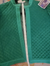 Load image into Gallery viewer, Vintage 1980s Self Indulgence Emerald Green Velvet Quilted Cropped Jacket
