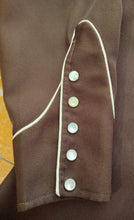 Load image into Gallery viewer, Vintage 1970s H Bar C California Ranchwear Embroidered Western Shirt in Chocolate Brown