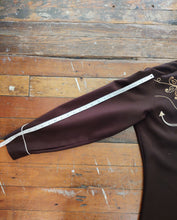 Load image into Gallery viewer, Vintage 1970s H Bar C California Ranchwear Embroidered Western Shirt in Chocolate Brown