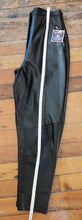 Load image into Gallery viewer, Vintage 80s Cedars Pleated Black Leather Tapered Pants