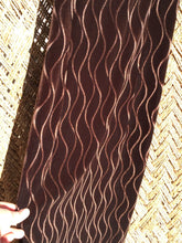 Load image into Gallery viewer, SCOTT MCCLINTOCK Brown Racer Back Long Stretchy Velvet Dress-  Womens 4 Small - Squiggly Line Optical Illusion - Sleeveless 90s Velvet Dress