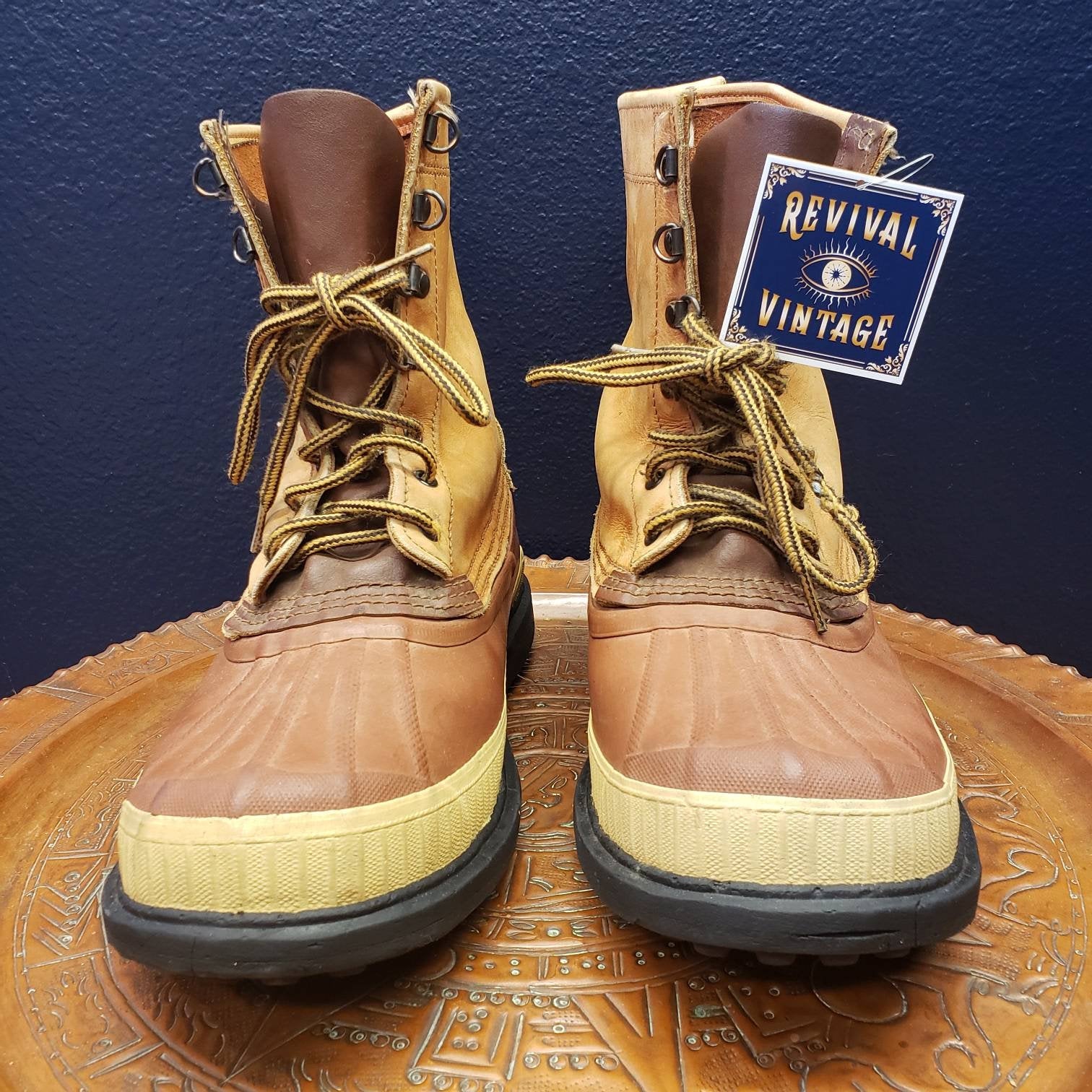 Mens 12 Vintage SOREL Kaufman Outfitter Boots - Unlined – Revival Vintage